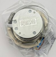 LED-Einbauleuchte "Flat-32dim" warmwei&szlig; - 80x32mm, 5W, 590lm, Edelstahl geb&uuml;rstet