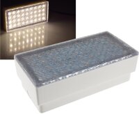 LED Pflasterstein "BRIKX 20" warmwei&szlig; -...