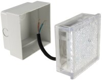 LED Pflasterstein "BRIKX 10" neutralwei&szlig; - 10x10x7cm, 130lm, IP67, 230V