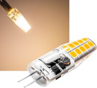 LED Stiftsockellampe G4 "Silikon W2" - 3000k,...