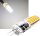 LED Stiftsockellampe G4 "Silikon W2" - 4200k, 220lm, 300&deg;, 12V/2W, neutralwei&szlig;