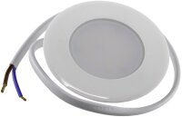 LED-Einbauleuchte "EBL-HV65w", wei&szlig; - 230V, 2W, 2900K, 230lm, warmwei&szlig;