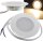 LED-Einbauleuchte "EBL-HV65w", wei&szlig; - 230V, 2W, 2900K, 230lm, warmwei&szlig;