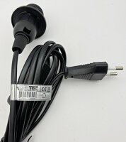 Netzkabel mit Schalter und E14 Fassung - 1,4m + 2m lang,...