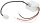 Einbau-Bewegungsmelder "CT-PIR Mini 12V" - 12V DC, 1-60W, LED geeignet, wei&szlig;