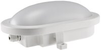 LED Oval-Armatur "FRL-O 12" IP44 - Feuchtraum-Leuchte, 13W, 940lm, 3000K