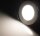 LED-Einbauleuchte "Flat-30 FR-R" 4200K - &Oslash;85x30mm, 5W, 500lm, IP44, rund, wei&szlig;