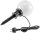 Garten Kugelleuchte Erdspie&szlig; "CT-GL20cm" - IP44, 230V, 1,5m Kabel, E27 Fassung