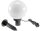 Garten Kugelleuchte Erdspie&szlig; "CT-GL20cm" - IP44, 230V, 1,5m Kabel, E27 Fassung