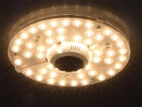 LED Umr&uuml;stmodul "UM24ww" f&uuml;r Leuchten - &Oslash;180mm, 24W, 2680lm, 3000K, Magnethalter