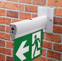 LED Fluchtwegleuchte "NL-8 Multi" - Erkennungsw. 25m, IP20, Decken+Wandmont.