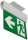 LED Fluchtwegleuchte "NL-8 Multi" - Erkennungsw. 25m, IP20, Decken+Wandmont.