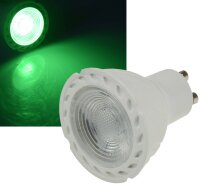 LED Strahler GU10 "LDS-50" gr&uuml;n - 38&deg;,...