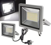 LED-Fluter SlimLine "CTF-SLT 30" silber - 30W,...