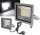LED-Fluter SlimLine "CTF-SLT 30" silber - 30W, 2960lm, 4000K, neutralwei&szlig;, IP44