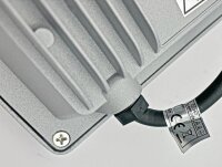 LED-Fluter SlimLine "CTF-SLT 50" silber - 50W, 5220lm, 4000K, neutralwei&szlig;, IP44
