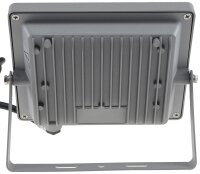 LED-Fluter SlimLine "CTF-SLT 50" silber - 50W, 5220lm, 4000K, neutralwei&szlig;, IP44