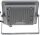 LED-Fluter SlimLine "CTF-SLT 50" silber - 50W, 5220lm, 4000K, neutralwei&szlig;, IP44