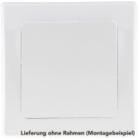 DELPHI Blind-Abdeckung / Blende, Wei&szlig;