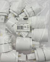 Lampensockel-Adapter, Kunststoff - G24 auf E27, G24 universal d1,d2,d3