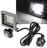 LED-Fluter SlimLine "CTF-SLT10 PIR" - 10W,...