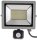 LED-Fluter SlimLine "CTF-SLT50 PIR" - 50W, IP44, 5220lm, 4000K, Bewegungsmelde