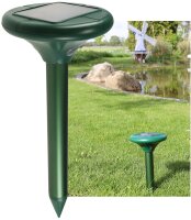 Maulwurf- + W&uuml;hlmaus-Schreck Premium - Solar, Schall...