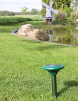 Maulwurf- + W&uuml;hlmaus-Schreck Premium - Solar, Schall + Vibration, bis zu 900m&sup2;