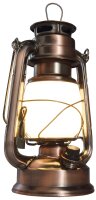 LED Camping Laterne "CT-CL Copper" - &Oslash;xH 12x23,5cm, 4x AA, warmwei&szlig;, dimmbar