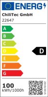LED-Hallenstrahler PRO 100W, 110&deg; - 13300 Lumen, 4000K, 230V / 50Hz, IP65