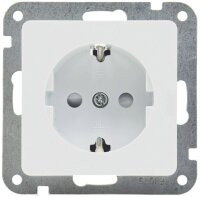 DELPHI Schutzkontakt-Steckdose, wei&szlig; - 250V~/ 16A,...