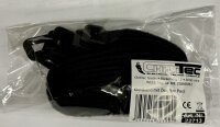 Klettband mit &Ouml;se, 5er Pack - 30x2cm, schwarz