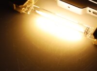 LED Strahler 8W R7s "RS118 COB8" - 360&deg;, 3000k, 920lm, 118mm, warmwei&szlig;