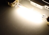 LED Strahler 8W R7s "RS118 COB8" - 360&deg;, 4200k, 950lm, 118mm, neutralwei&szlig;