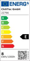 LED Strahler 8W R7s "RS118 COB8" - 360&deg;, 4200k, 950lm, 118mm, neutralwei&szlig;