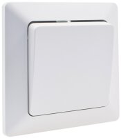 MILOS Wechsel-Schalter, UP, wei&szlig; matt - 250V~/ 10A,...