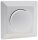 MILOS Dimmer f&uuml;r LED Lampen wei&szlig; matt - 250V~/ 3-60W, inkl. Rahmen, UP