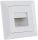 MILOS LED-Einbauleuchte "COB" wei&szlig; matt - 80x80mm, 3000k, warmwei&szlig;, 55Lumen