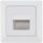 MILOS LED-Einbauleuchte "COB" wei&szlig; matt - 80x80mm, 3000k, warmwei&szlig;, 55Lumen