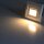 MILOS LED-Einbauleuchte "COB" wei&szlig; matt - 80x80mm, 3000k, warmwei&szlig;, 55Lumen