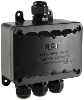 Kabelverbinderbox, 4 Anschl&uuml;sse, IP68 - 450V, 1x...