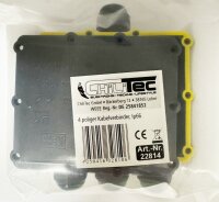 Kabelverbinderbox, 4 Anschl&uuml;sse, IP68 - 450V, 1x Eingang, 3x Ausgang
