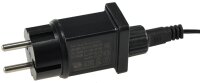 LED Aussen-Lichterkette "CT-ALK200" 20m - warmwei&szlig;, Kabel schwarz, IP44, 200 LEDs