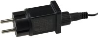 LED Aussen-Lichterkette "CT-ALK400" 40m - warmwei&szlig;, Kabel schwarz, IP44, 400 LEDs