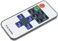 Funk-Controller f&uuml;r LED-Stripes - mit Fernbedienung, 12-24V, 72Watt