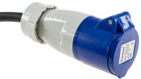 CEE auf Schutzkontakt-Stecker 0,35m - 230V, Adapter...