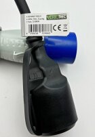 CEE auf Schutzkontakt-Kupplung 0,35m - 230V, Adapter f&uuml;r Wohnwagen, Camping