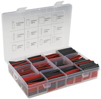 Schrumpfschlauch-Sortiment, 560-teilig - in Plastikbox,...