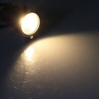 LED Gartenleuchte "CT-GS5" 5W, IP44 - 230V, 1,5m Kabel+Erdspie&szlig;, warmwei&szlig;