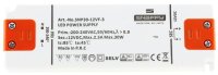 LED-Trafo "CT-SL30" SlimLine 0,5-30W - Ein 198-264V, Aus 12V= Konstantspannung